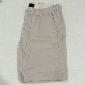 Men’s flat front stone shorts
